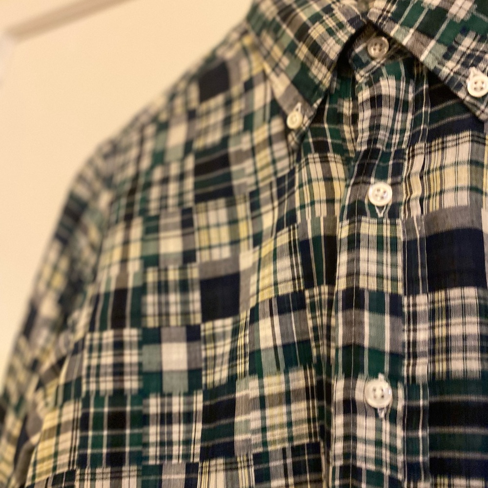 Thom Browne Madras Patchwork Shirt - image 2